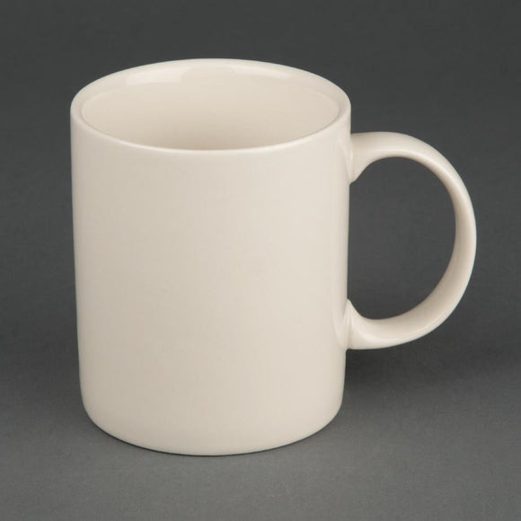 Click N Order photo of a Olympia Ivory Mugs 284ml 10oz (Pack of 12)