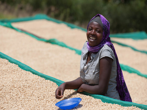 From Rwanda's Abakundakawa women's coffee cooperative