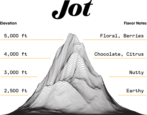 The importance of elevation in determining coffee character