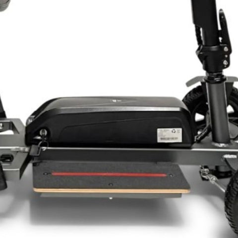 Image of a ComfyGo MS-5000 mobility scooter battery view.