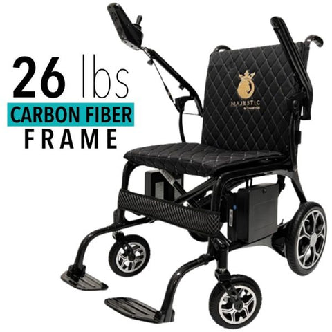 Phoenix Carbon Fiber Folding Electric Wheelchair By ComfyGo