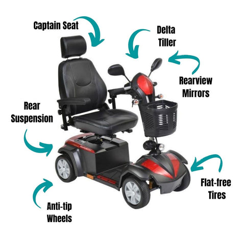 Drive Medical Ventura 4 Wheel Scooter