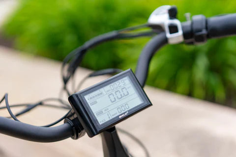 Emojo Bull Electric Trike LCD display