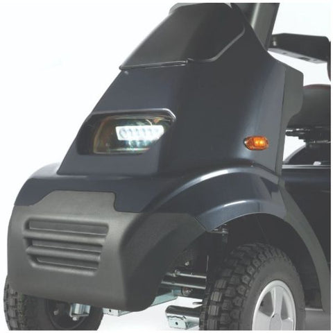 AFIKIM Afiscooter S3 3-Wheel Dual Seat Scooter Front Lighting System