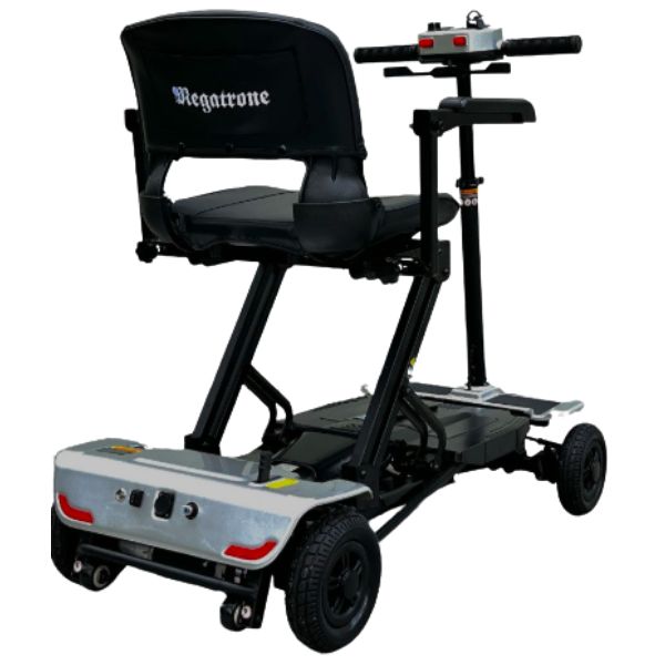 Megatrone Automatic Folding 4 Wheel Mobility Scooter Rear View