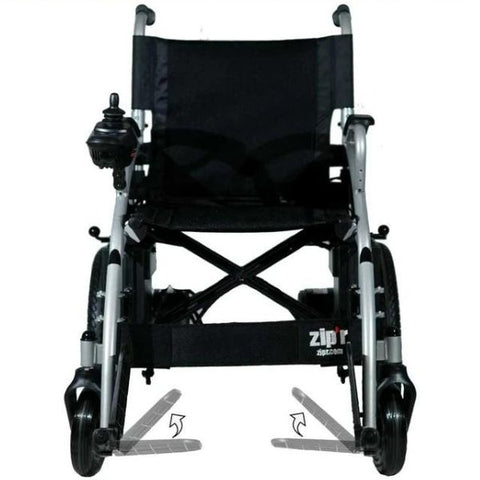 Zip'r Transport Lite Folding Flip-up Footrest View