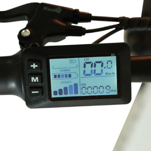 Go Bike Official ACFC Licensed FUTURO Foldable Lightweight Electric Bike LCD Display