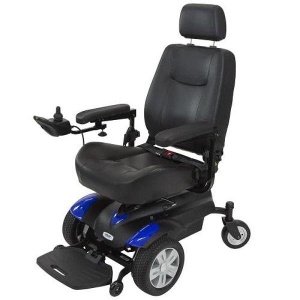 Vive Health Electric Wheelchair Model V  Front Side View