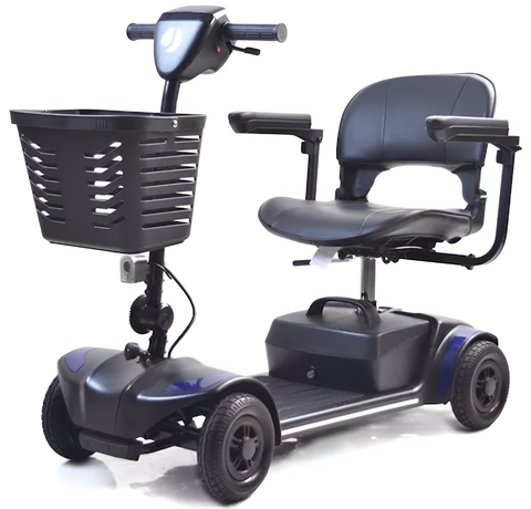 Journey Health & Lifestyle Adventure 4-Wheel Mobility Scooter Blue Color