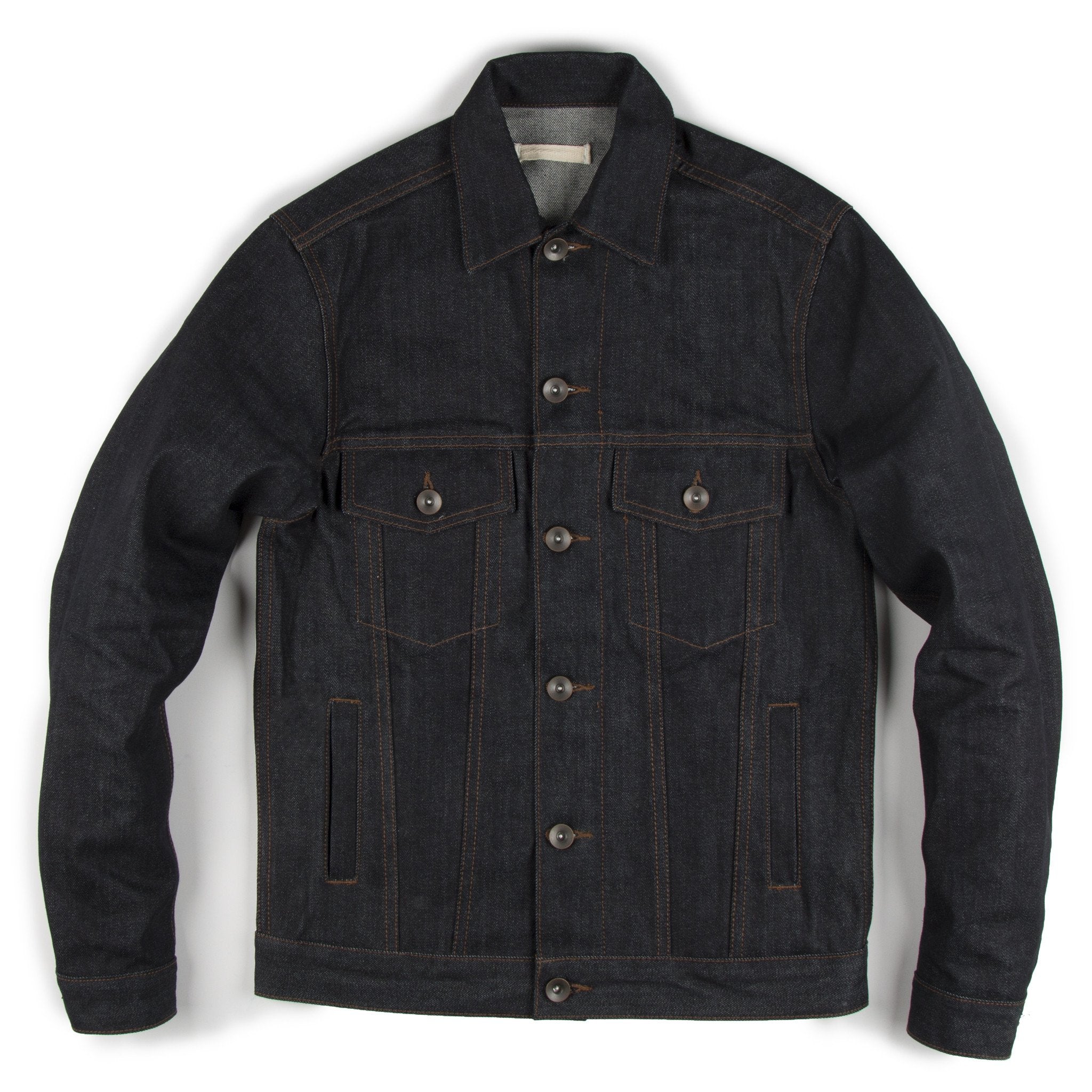 selvedge sherpa jacket