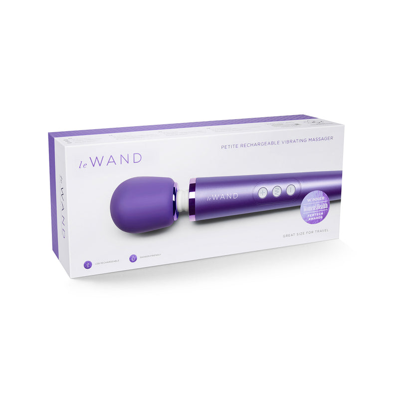 Le Wand Petite Rechargable Wand Vibrator Brookstone