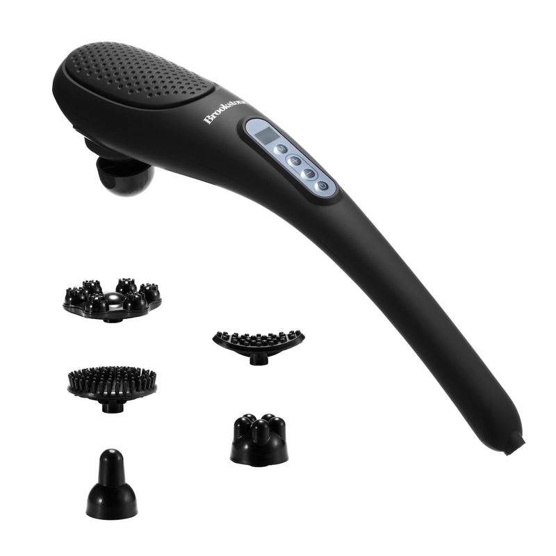 Brookstone Muscle Massager Handheld Portable Battery Operated