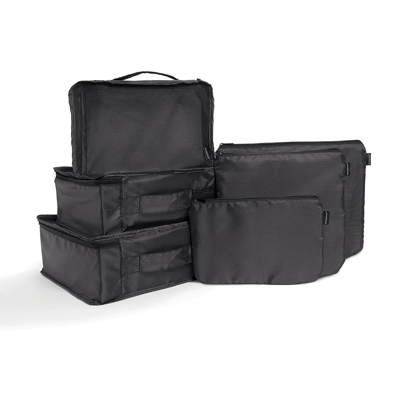 Brookstone 2 Piece Compression Suitcase Packing Cube Set