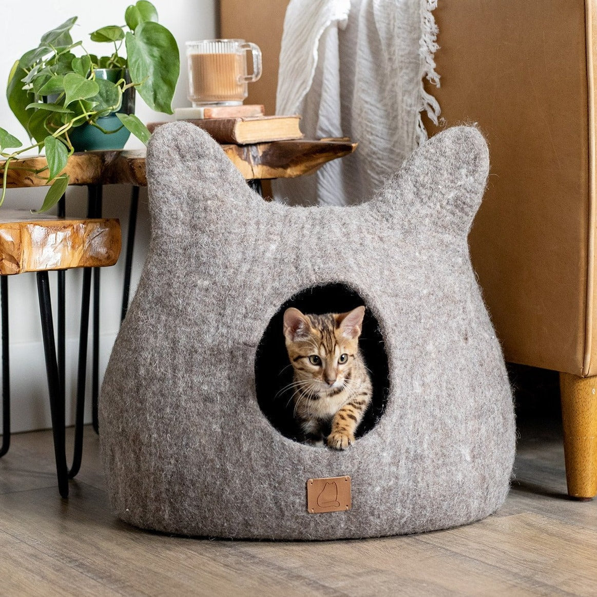 Earth Brown | Ear Style Cave by Fuzzy Cove