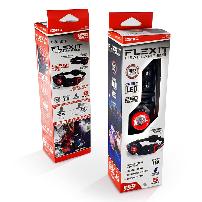 FLEXIT Headlamp 2.5 250 Lumens Brookstone