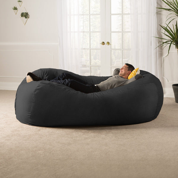 jaxx 7 ft giant bean bag sofa