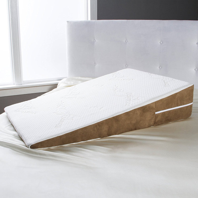 Wave Side-Support Memory Foam Wedge Pillow by Avana Comfort