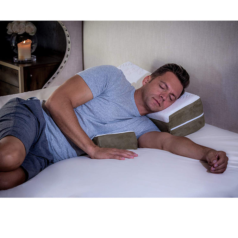 The Shoulder Pillow - Memory Foam Shoulder Relief Pillow for Surgery Recovery and Side Sleepers