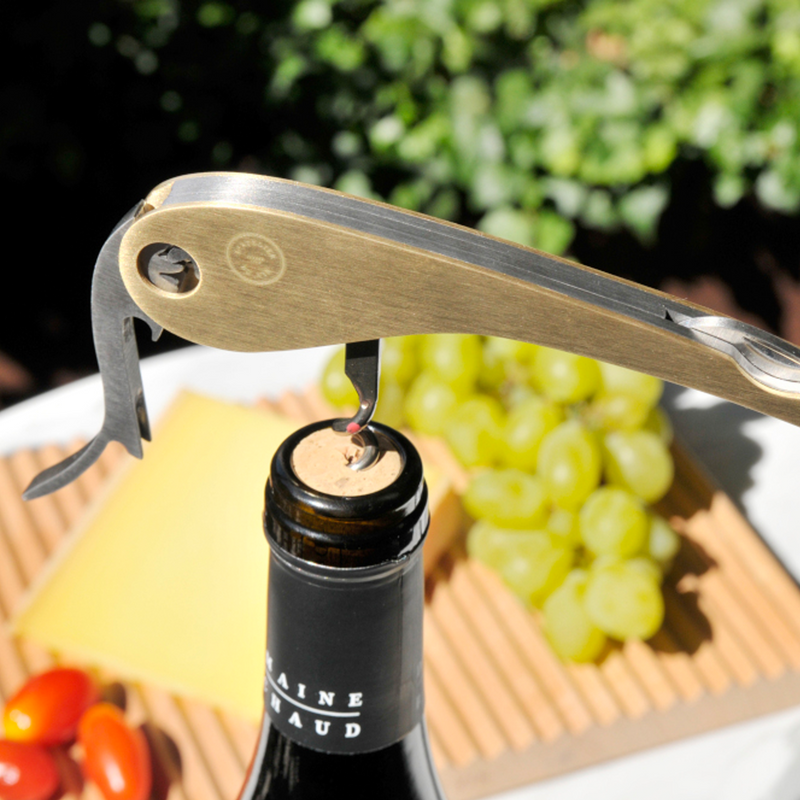 L'Atelier du vin Brass Soft Machine Corkscrew