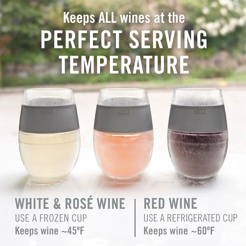 Host Freeze Wine Glasses