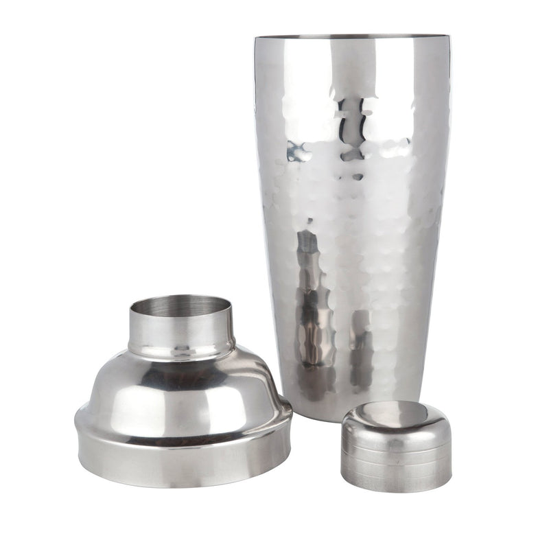 Viski Silver Heavyweight Cocktail Shaker, Stainless Steel Drink