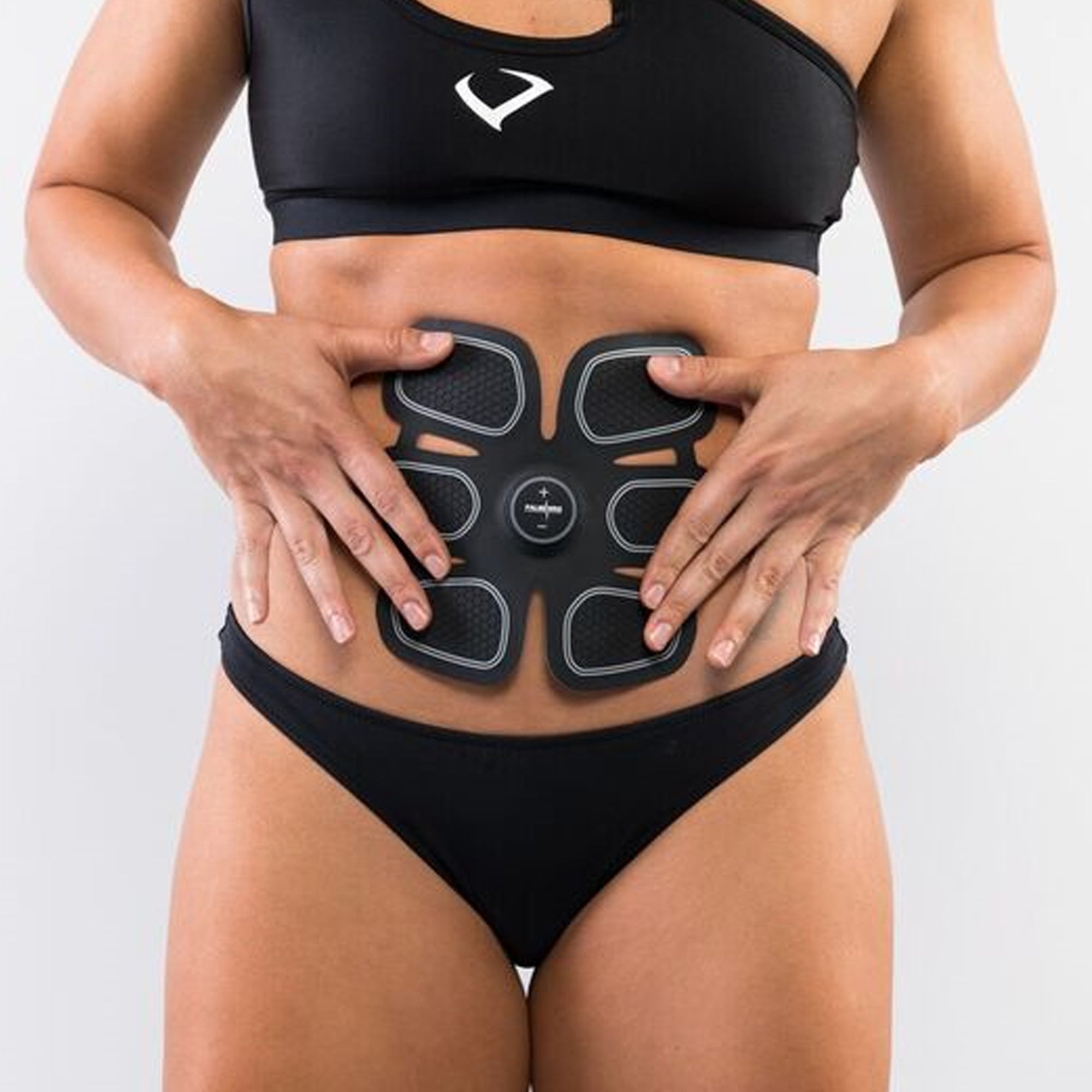 Electric Muscle Toner EMS Machine Wireless Toning Belt 6 Six Pack Abs Fat  Burner - Helia Beer Co