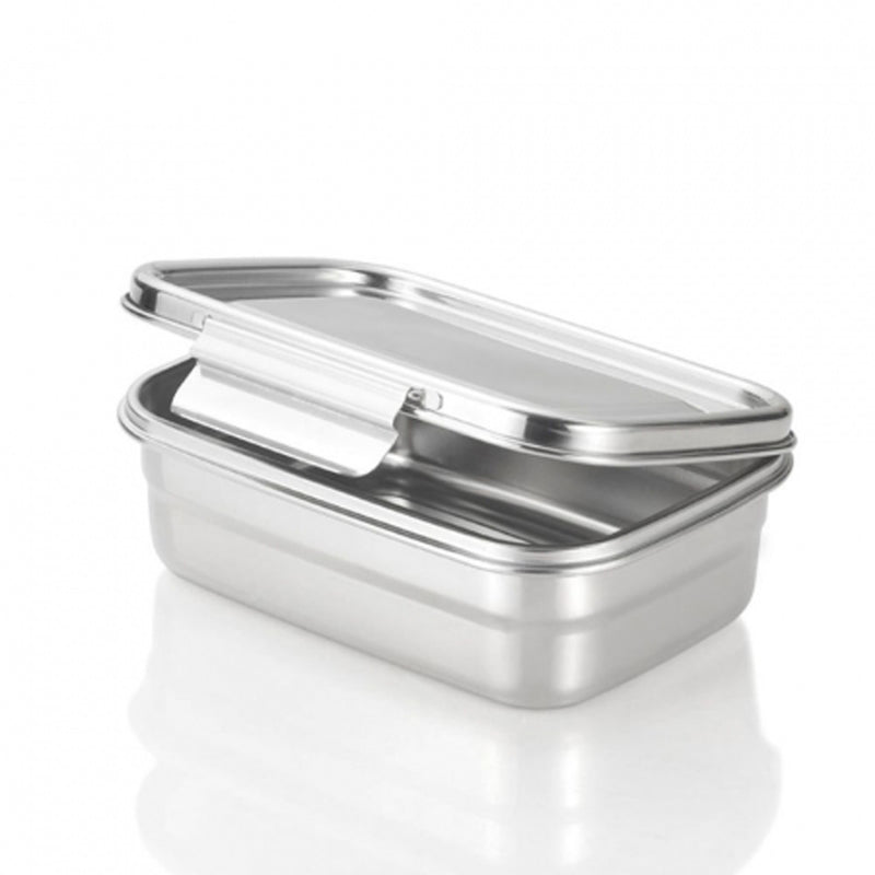 WEST BROS Stainless Steel Lunch Box & Dip Container Premium Metal