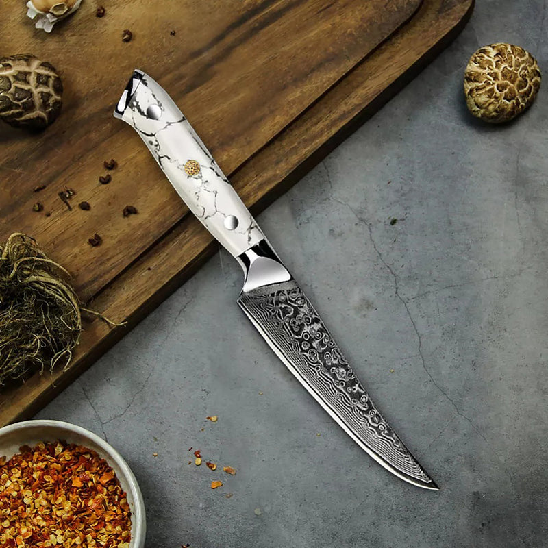 Damascus Steak Knife 