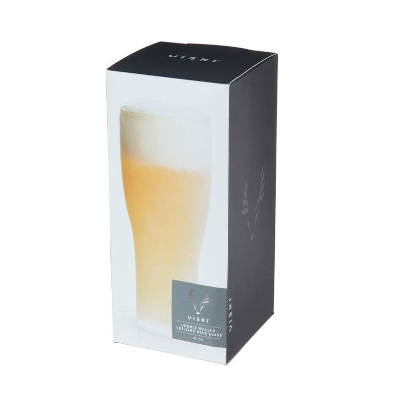 Whiskey Peaks Double Wall Beer Stein - Clear