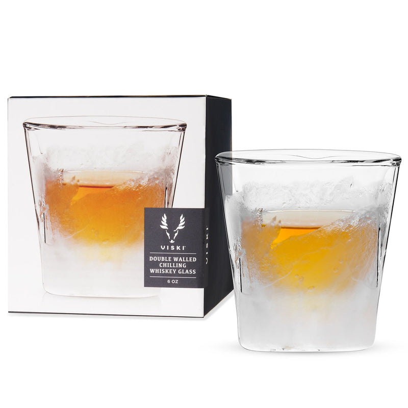 Double Walled Spirits Glass by Viski, Set of 2