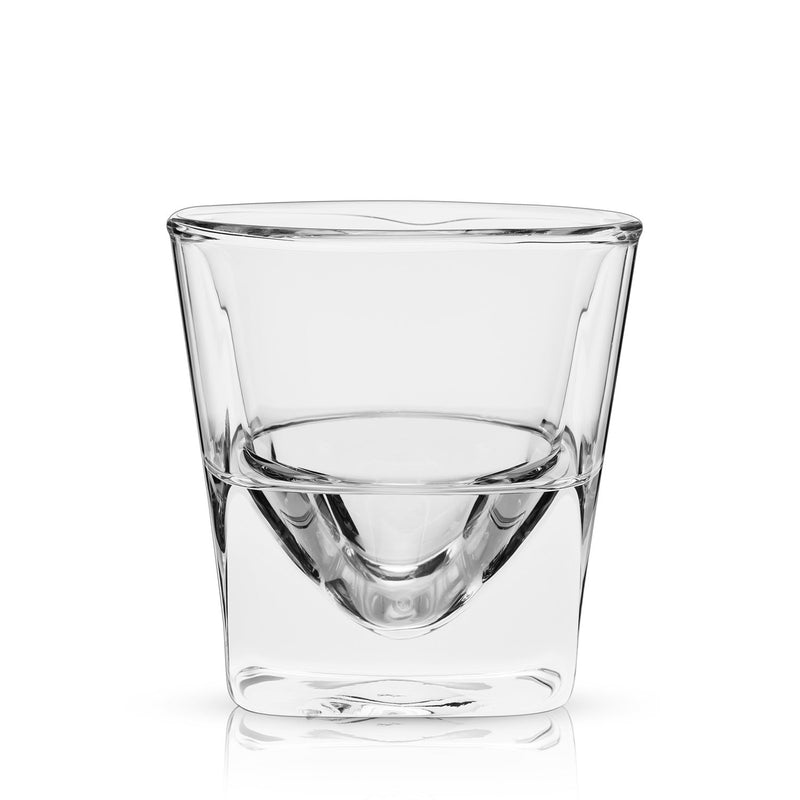 Double Walled Spirits Glass by Viski, Set of 2