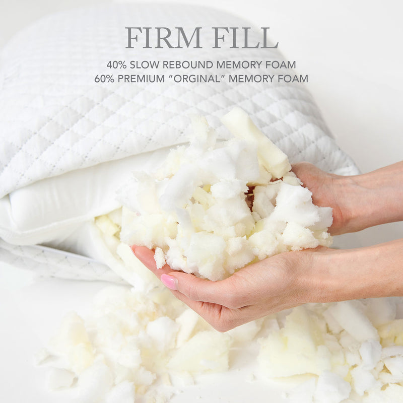 Quality shredded memory foam filling For Comfort and Relaxation 