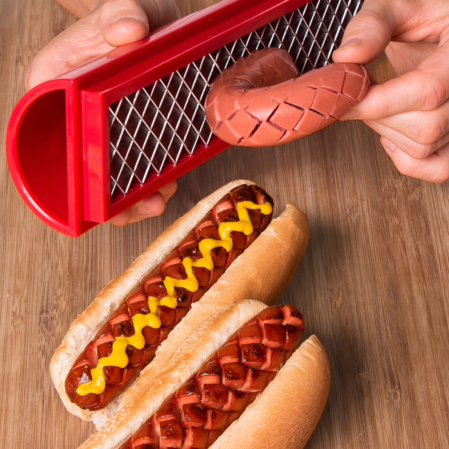 hot dog slicer