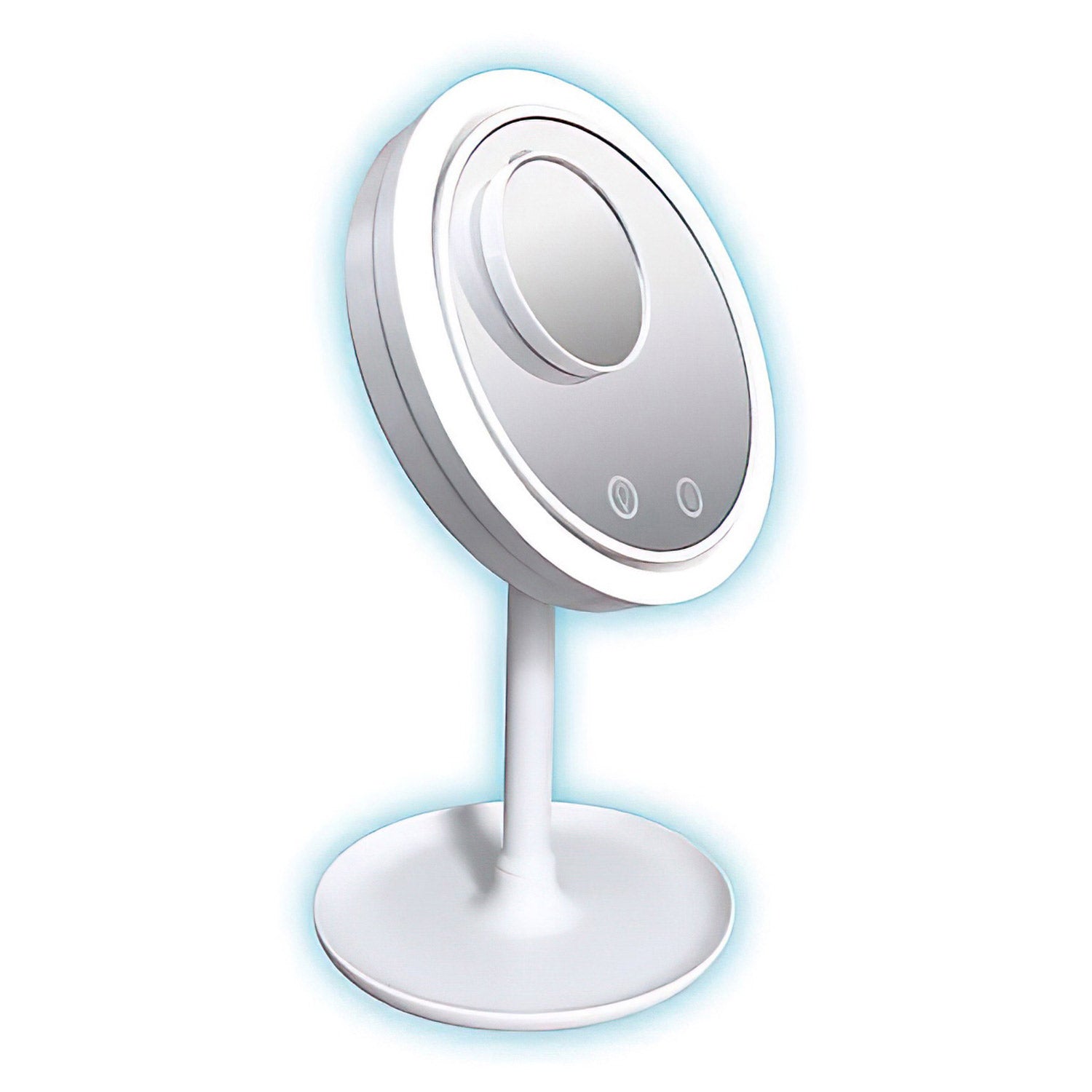 Cool Aire Mirror with Built In LED and Fan | Brookstone