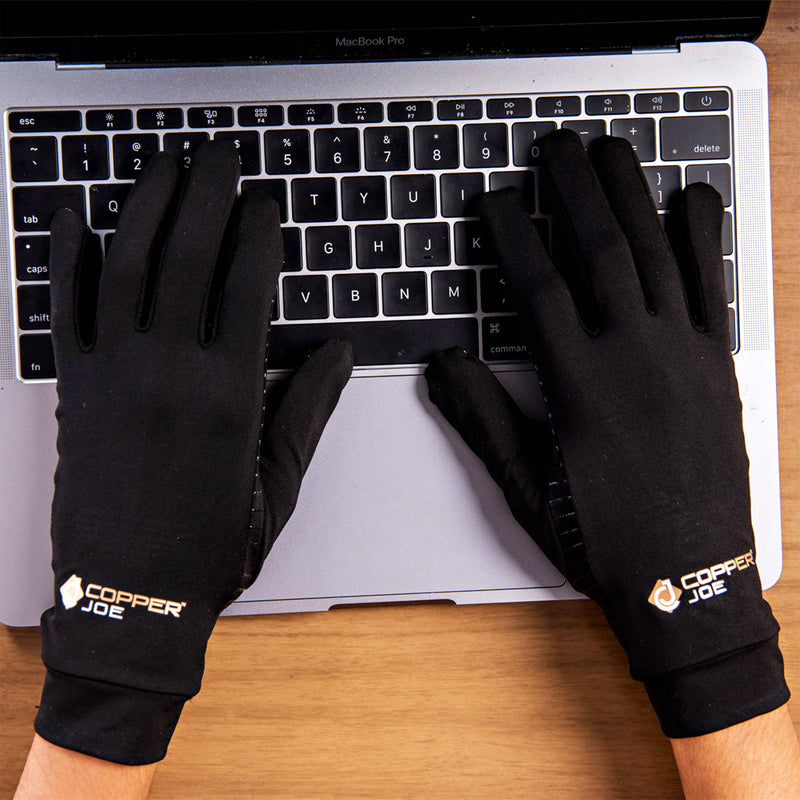 Copper Joe Full Finger Compression Arthritis Gloves