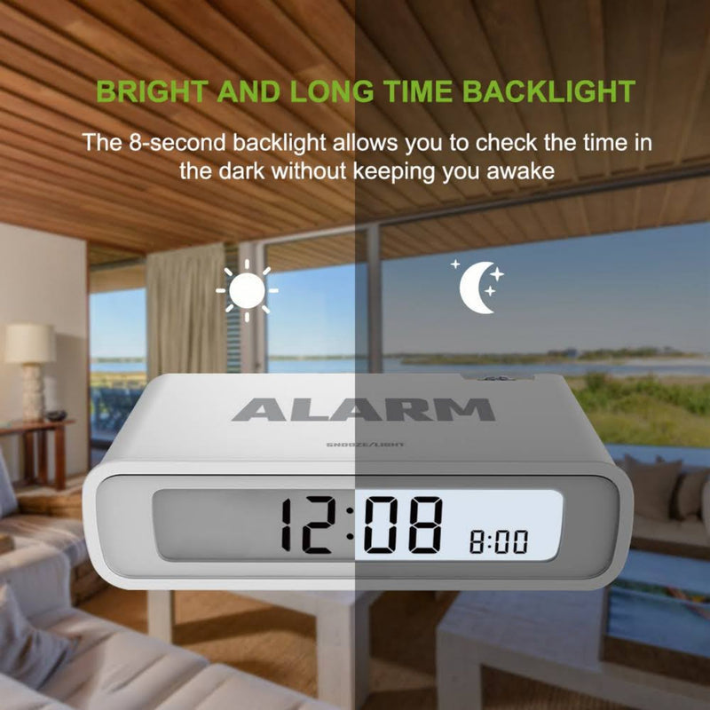 BALDR Flip Alarm Clock Brookstone