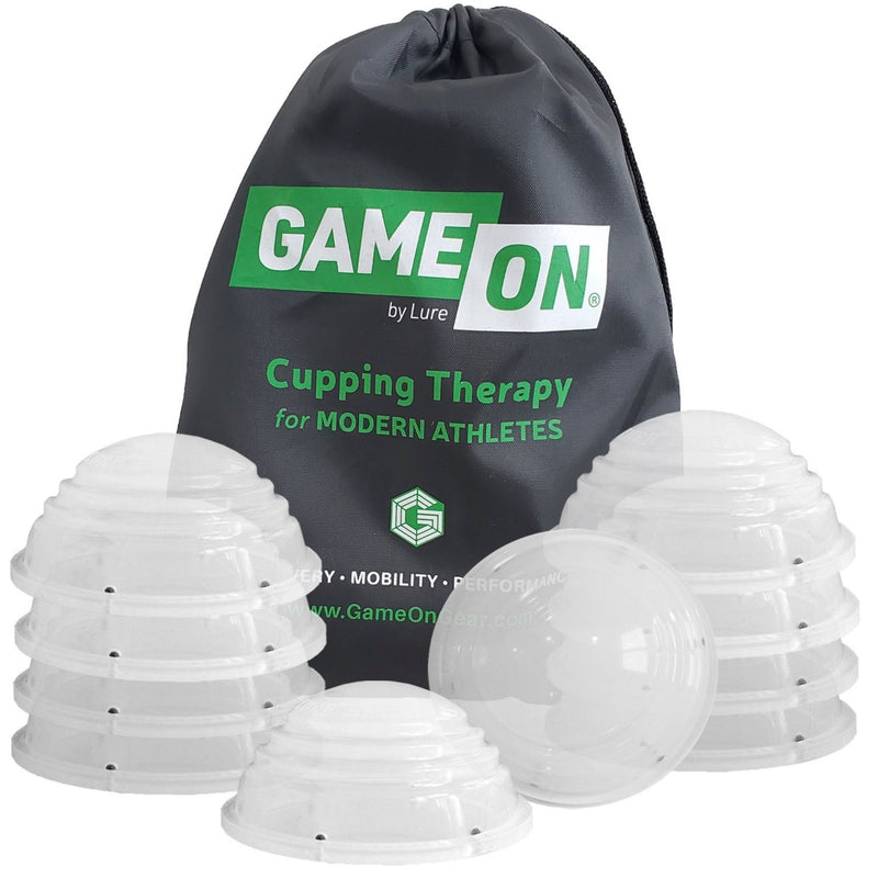 GameOnGear ENERGY-X Cupping Therapy Set in Clear Brookstone
