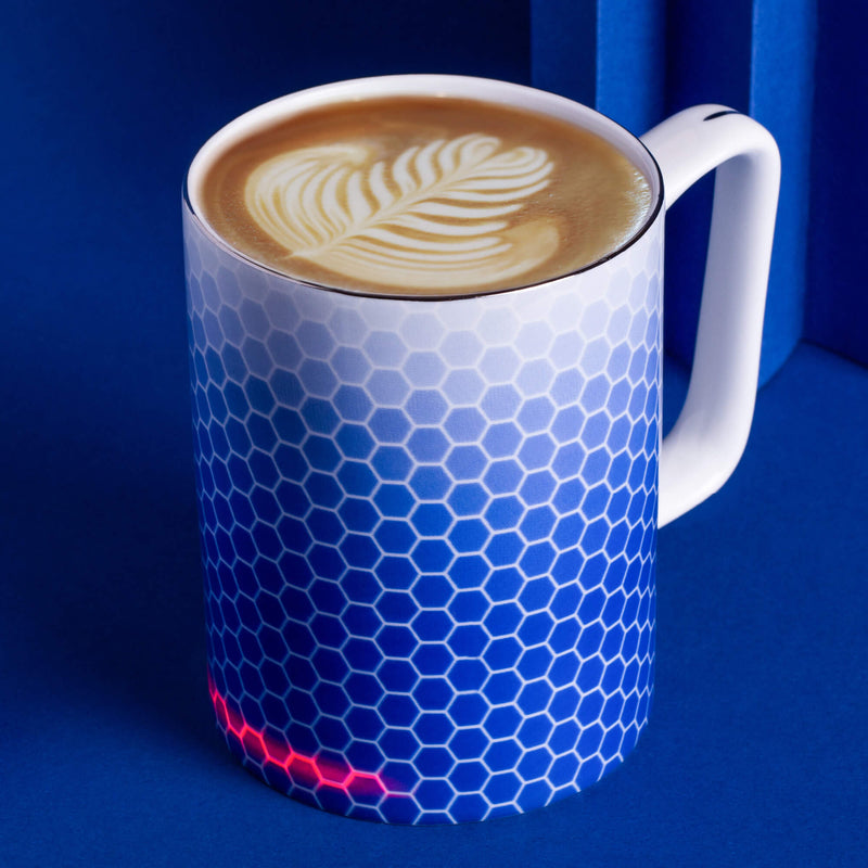 Glowstone Smart Mug 2 Honeycomb Brookstone