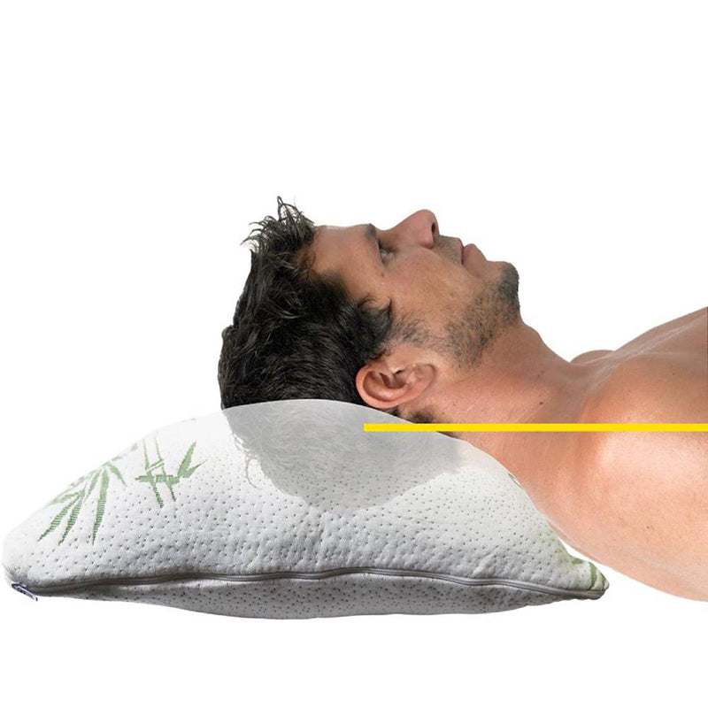 Bamboo Crushed Memory Foam Pillow