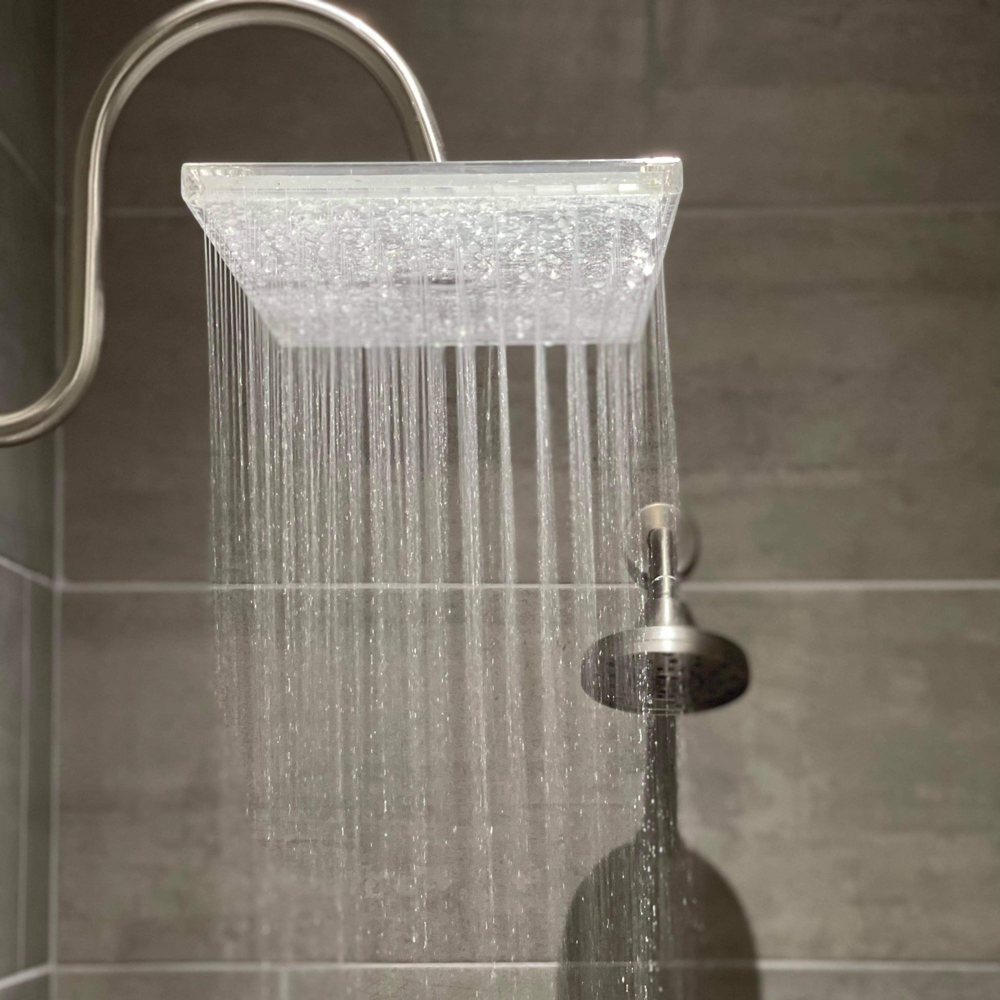 Milex LED Shower Head with Built in Filter Brookstone