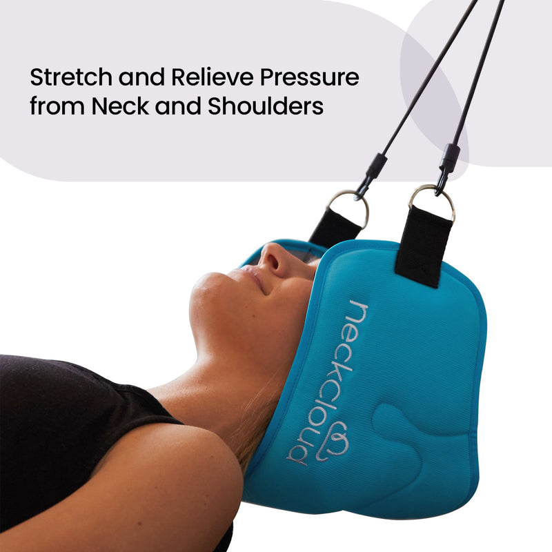 Neck Traction, Door Cervical Traction Device Portable Neck Extender Neck  Traction Device Hammock Neck Decompressor Pain Relief