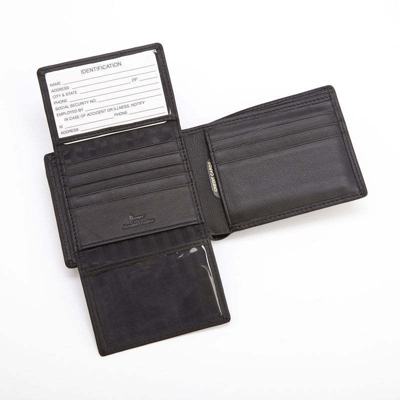 Personalised Leather Wallet With RFID Protection