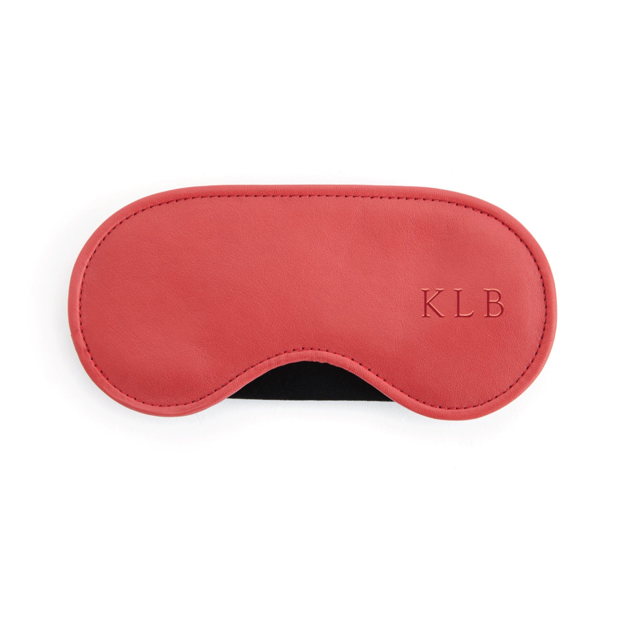 Personalized Eye Mask in Red