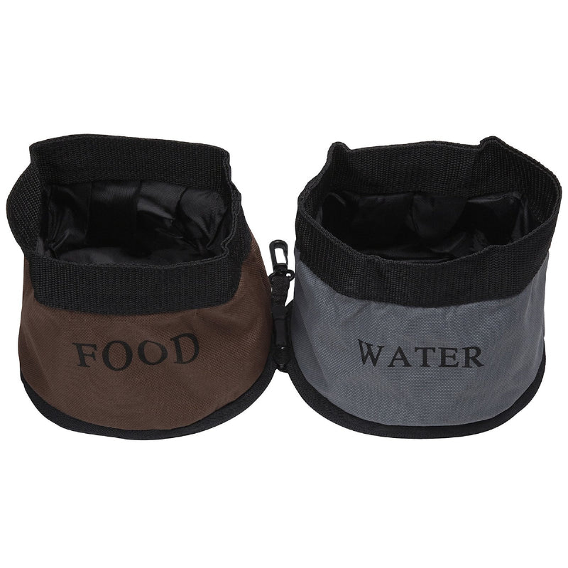 Double Pet Travel Bowl 2X2 Cup