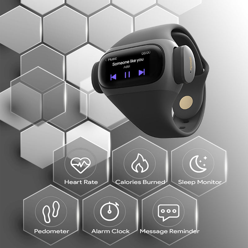 Aipower Wearbuds Pro Fitness Activity Tracker Brookstone