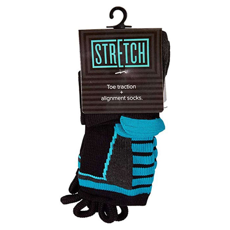 Toe Separator Socks by Stretch; Toe Spacer Foot Alignment Sock for Bun