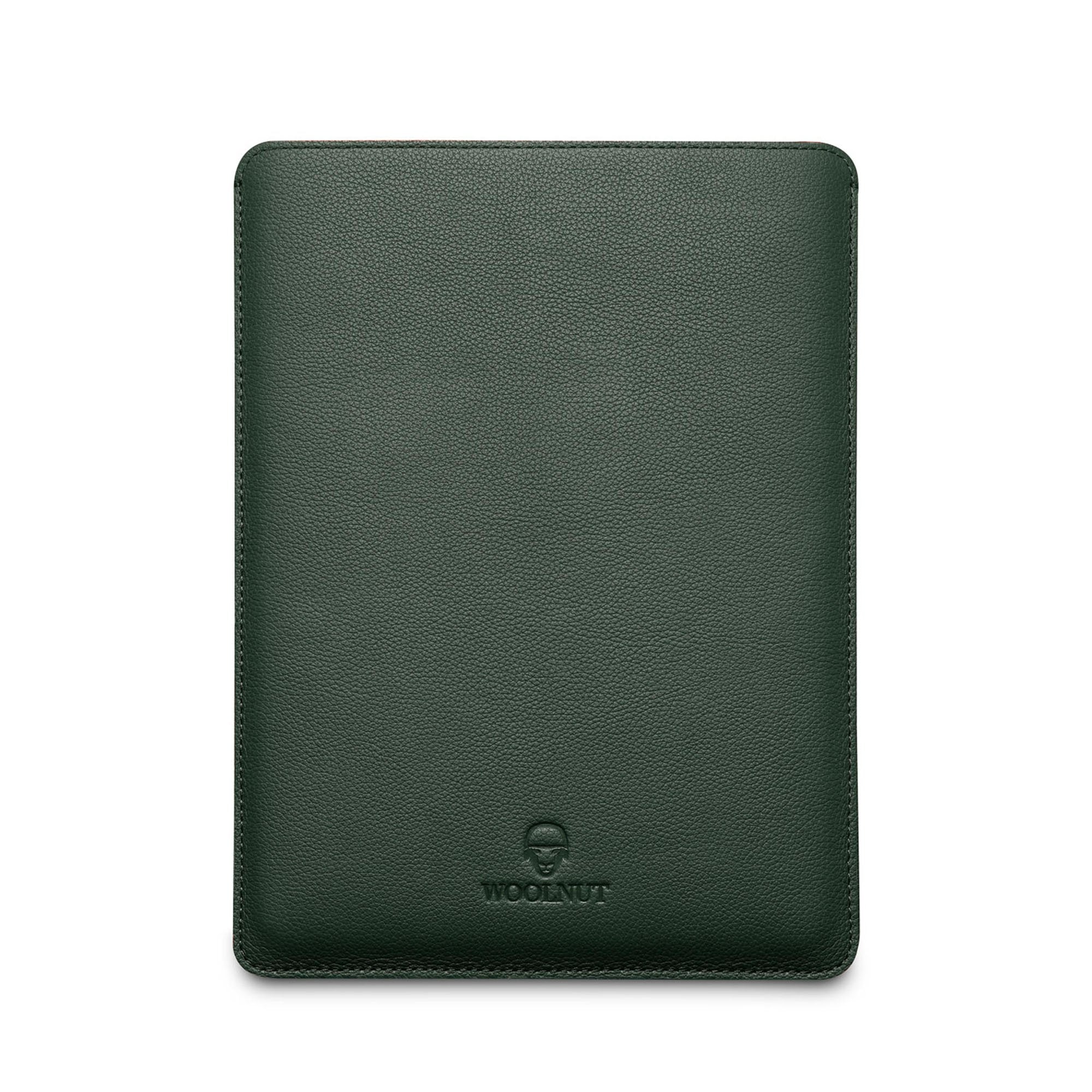 Woolnut Leather Sleeve for MacBook Air MacBook Pro | Brookstone