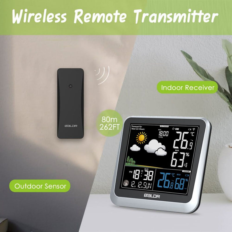 BALDR Digital Wireless Weather Station Brookstone