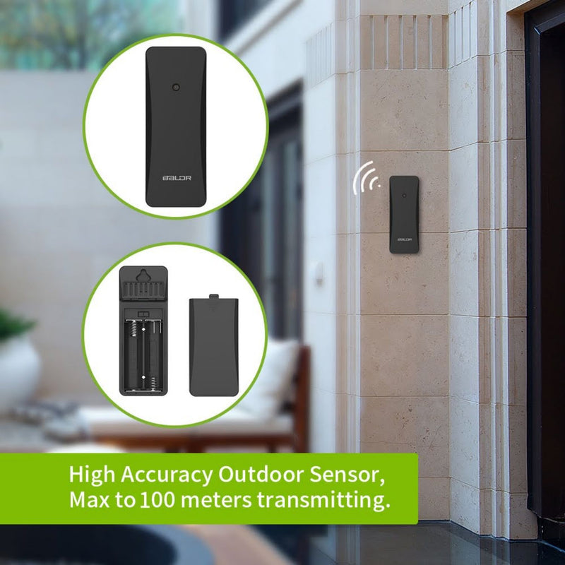 Baldr Wireless Indoor & Outdoor Thermometer