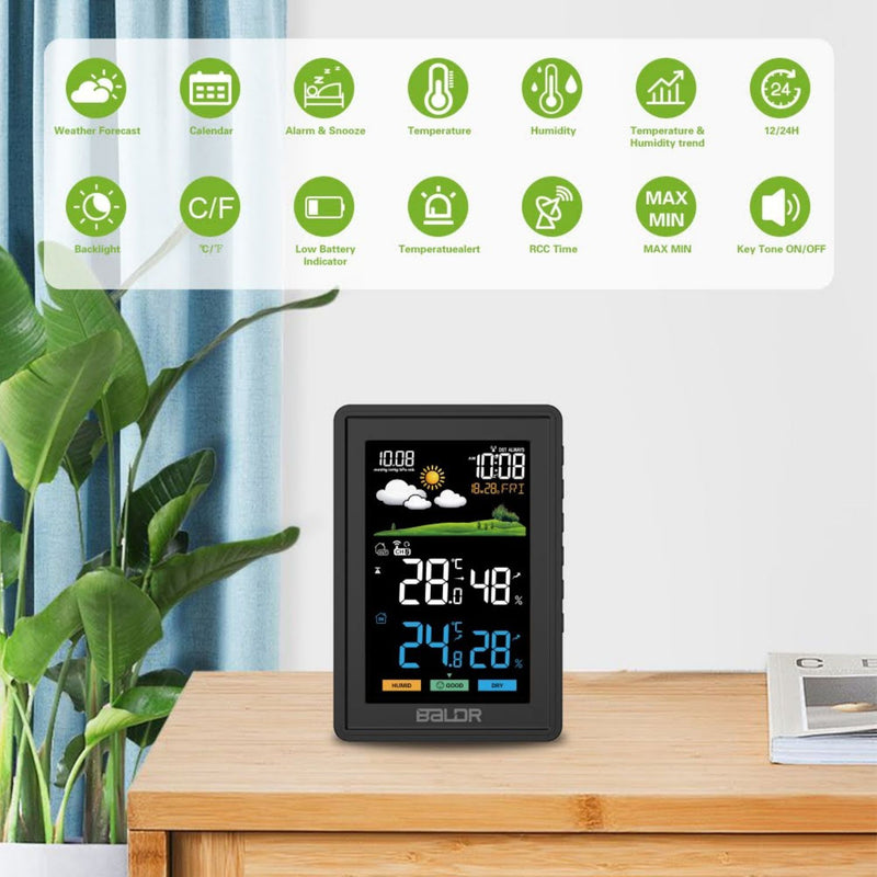 BALDR Atomic Wireless Weather Station Brookstone